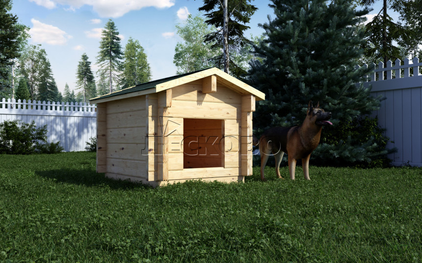 Doghouse "KD" series 0.8х1